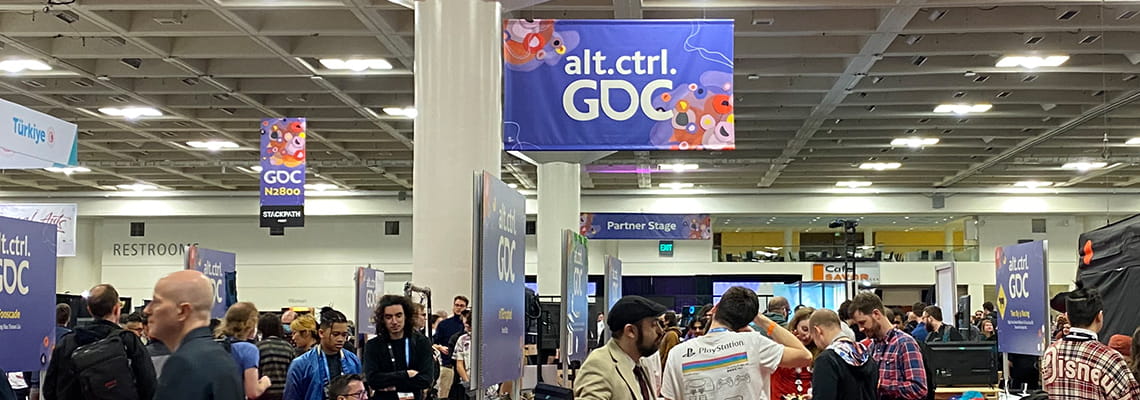 Game Developers Conference venue in San Francisco.